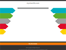 Tablet Screenshot of mysharefile.com